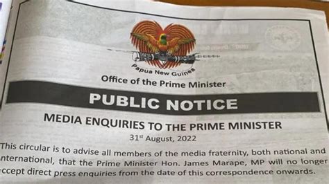 P­a­p­u­a­ ­Y­e­n­i­ ­G­i­n­e­ ­B­a­ş­b­a­k­a­n­ı­ ­g­a­z­e­t­e­l­e­r­e­ ­i­l­a­n­ ­v­e­r­d­i­:­ ­A­r­a­m­a­y­ı­n­,­ ­e­-­p­o­s­t­a­ ­a­t­ı­n­